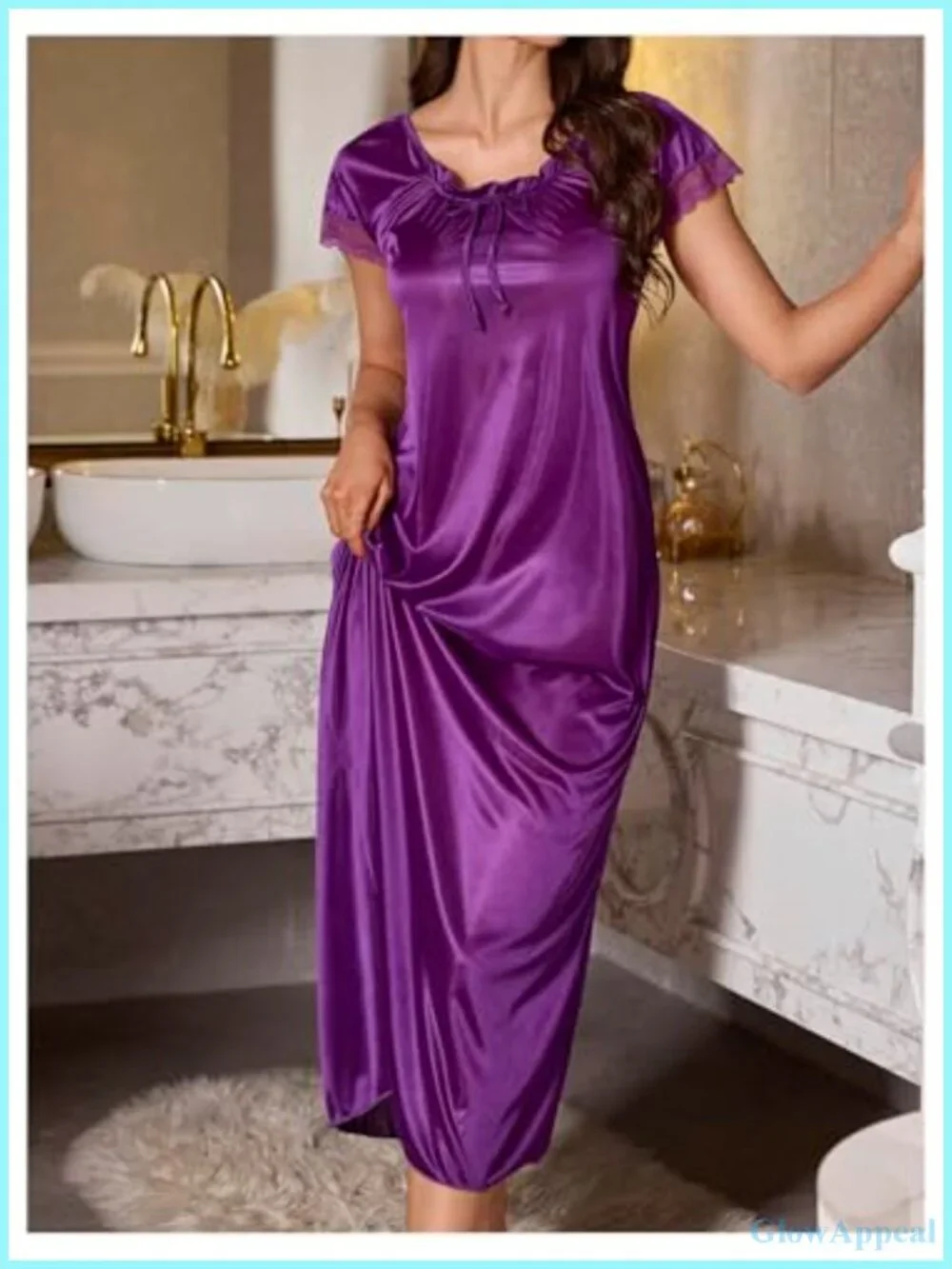 N/A satin nightdress